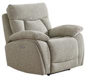 Boston Beige Electric Reclining Armchair image