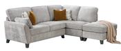 Cannes Corner Sofa - Dimarco Nickel | Easy Clean image