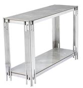 Belini Console Table - Stainless Steel and Sintered Stone image