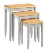 Altona Stone Grey Painted Nest of Tables image