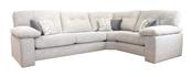 Megan Corner Sofa - Grey | Ivory | Silver | Steel