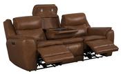Brabus Full Italian Leather Electric 3 Seater Sofa image