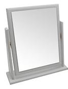 Metro Single Mirror - Grey | White image