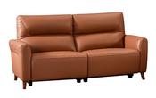 Florence Leather Electric 3 Seater - Brown | Taupe image
