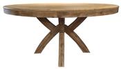 Lexington 1.6 Metre Washed Oak Round Dining Table image