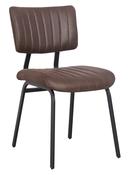 Carter Dining Chair  - Dark Brown | Grey image