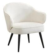 Morgan Accent Chair - Cream | Light Grey image