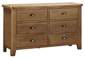 Hodson Oak 6 Drawer Chest image