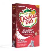 Canada Dry Singles To Go Cranberry Ginger Ale Mix 0.6oz (16.8g)