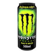 Monster Energy Nitro Super Dry 500ml - includes 15c DRS