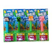 PEZ Minecraft Blister Pack 0.87oz (24.7g) - SINGLE UNIT