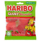 Haribo Giant Strawbs Share 160G