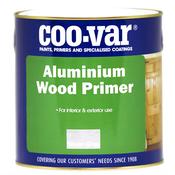 Coo-Var Aluminium Wood Paint - 1 Litre - Silver image