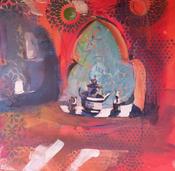 ORIGINAL ART - Moroccan Window — Caroline Galligan Art