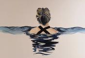 Cold Swimmer — Caroline Galligan Art
