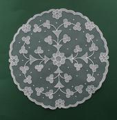 Lace Circle of Shamrocks