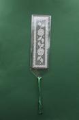 Irish Lace Bookmark - Flower image