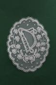 Oval Harp &amp;amp; Shamrocks image