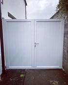 Aluminium Double gates