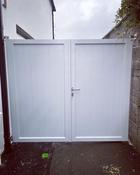 Aluminium Double gates