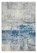 Concept Looms LUX07 Washable Rug Ivory Blue image