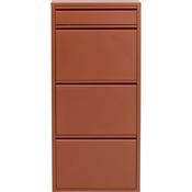 3 Plus 1 Brown Shoe Container