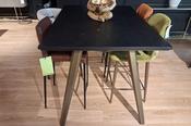 Kiera Oak Lacquered Bar Table – Clearance Cork image