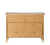 Ercol Teramo Oak 5 Drawer Wide Chest image