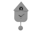 Modern Cuckoo Wall Clock - Mouse Grey