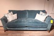 Archie 3 Seater Fabric Sofa - Clearance Cork image