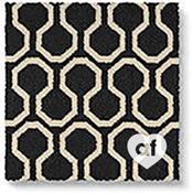 Quirky Honeycomb - Black 7111