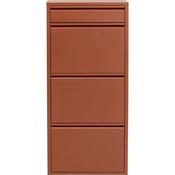 3 Plus 1 Brown Shoe Container image