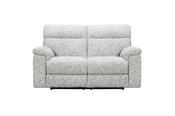 Lazzaro Power Recliner 3 Seater Sofa Odyssey Frost - 3 SEATER image