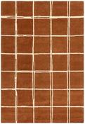Albany Rug Grid Rust - 120X170 image