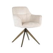 Alida Velvet Swivel Chair image