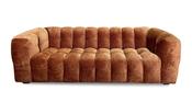 Arken Puffed Sofa Burned Orange image