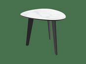 Astra Galet Side Table Matt Marble image