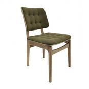 Boden Hunter Green Dining Chair Grey Oil Legs image