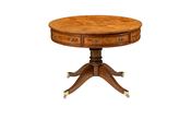 Burr Walnut Drum Table image