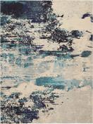 Celestial Rug CES02 Ivory Teal Blue - 239X320 image