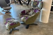 Coconut Chair and Footstool - Clearance Limerick image