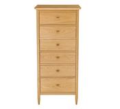 Ercol Teramo Oak 6 Drawer Wide Chest image