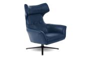 Flavio Swivel Chair Petrol Blue image