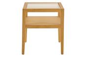 Lavinia Glazed Lamp Table