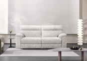 Lazzaro Power Recliner 3 Seater Sofa Odyssey Frost image