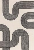 Matrix Arches Black Rug - 200X300 image