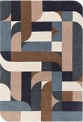 Matrix Klotski Teal Rug - 120X170 image