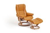 Mayfair Chair &amp; Stool Medium Cori Tan Leather image