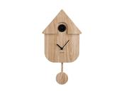 Modern Cuckoo Wall Clock - Light Wood image