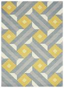 Reef Rug RF01 Motif Ochre Grey - 120X170 image